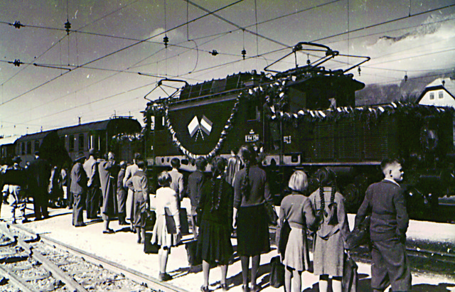 Erste elektrische Lok in Arnoldstein