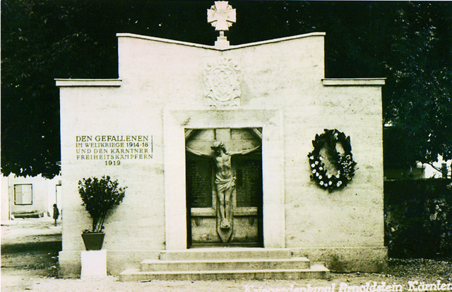 Kriegerdenkmal v 1. Weltkrieg