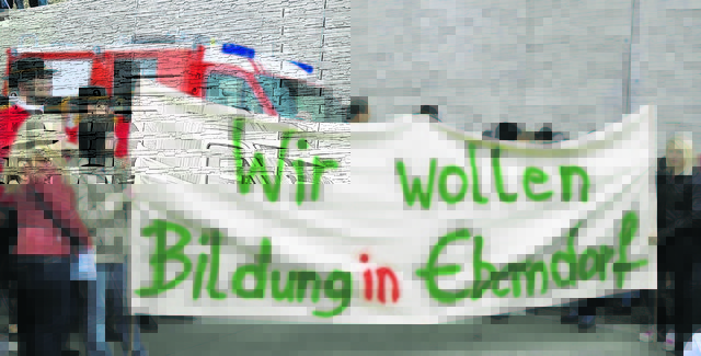 Noch wird der Kampf um die LFS Eberndorf nicht aufgegeben