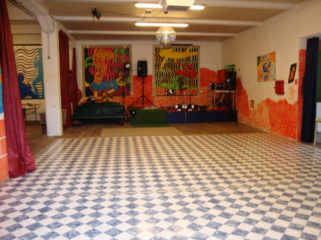 Veranstaltungsraum für Kurse und Partys