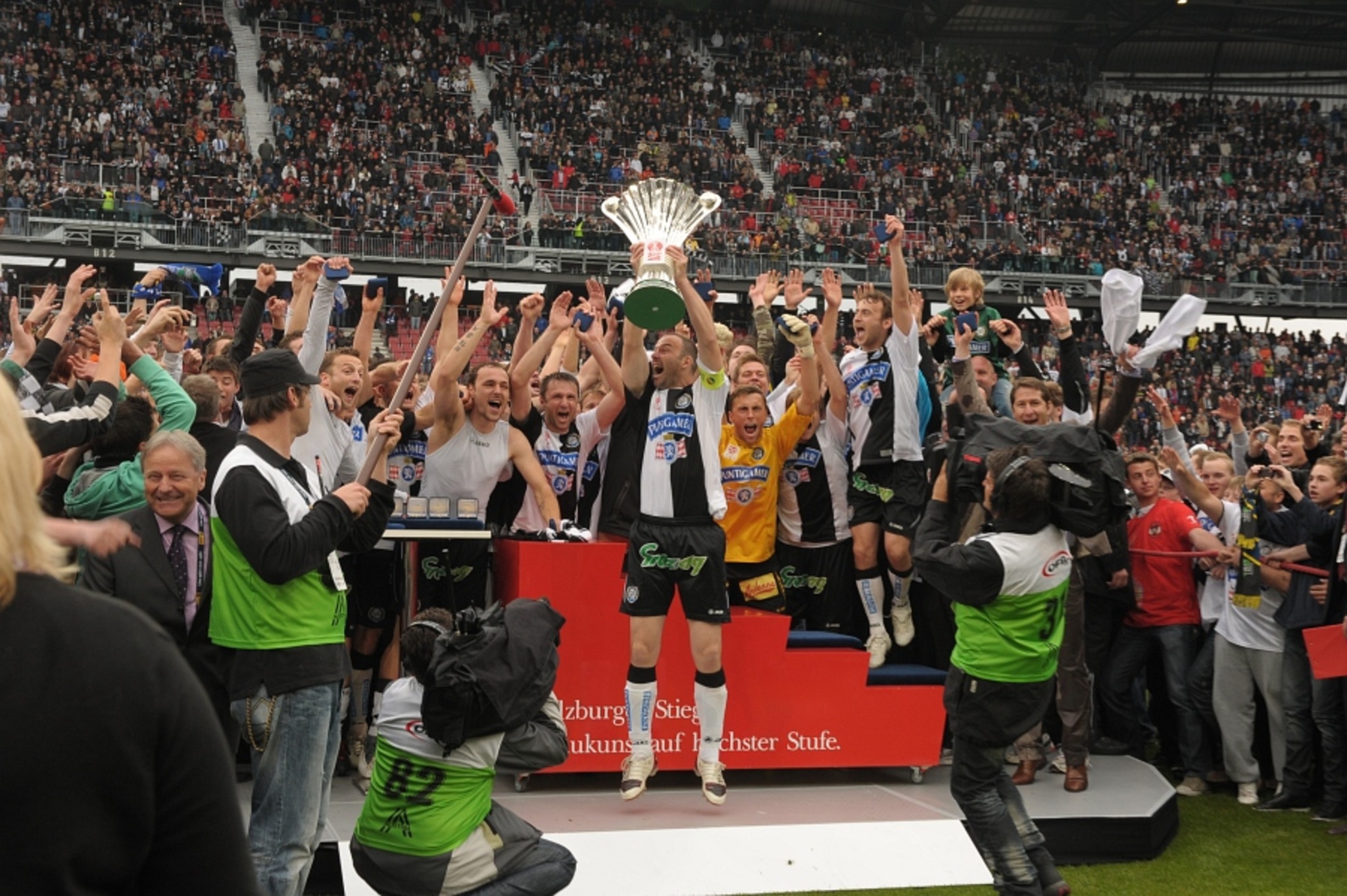 Finalspiel ÖFB Stiegl Cup SK Puntigamer Sturm Graz SC Magna Wiener Neustadt Klagenfurt