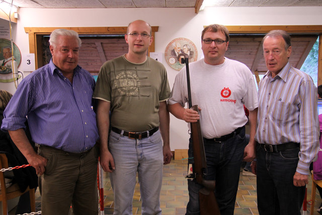 Obmann Stv. Herbert Heel, Obmann Ing. Manfred Thurner, Kassier Bernhard Thurner, Rudi Baldessarini