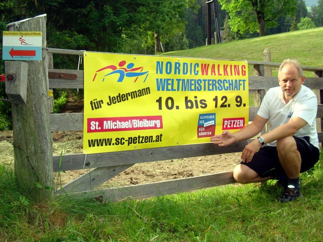 Team Bleiburger Walker bereitet sich bereits für die WM 2010 vor.
