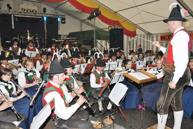 Die "Pater Haspinger Musikkapelle" aus Südtirol
