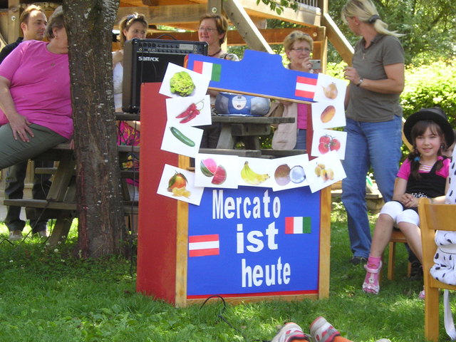 Jahresprojekt Italienisch im Kindergarten ! - Gailtal