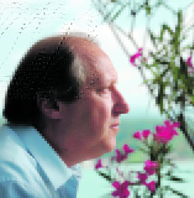 Grünen-Chef LAbg. Rolf Holub eröffnet den Reigen der Kärntner Sommergespräche mit WOCHE-Chefredakteur Uwe Sommersguter