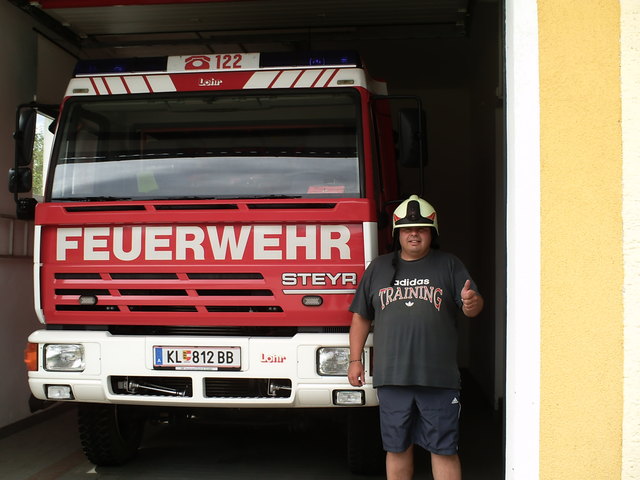 E.P.PROHASKA  BEIM BESUCH DER FF-ST.MICHAEL/ZOLLFELD