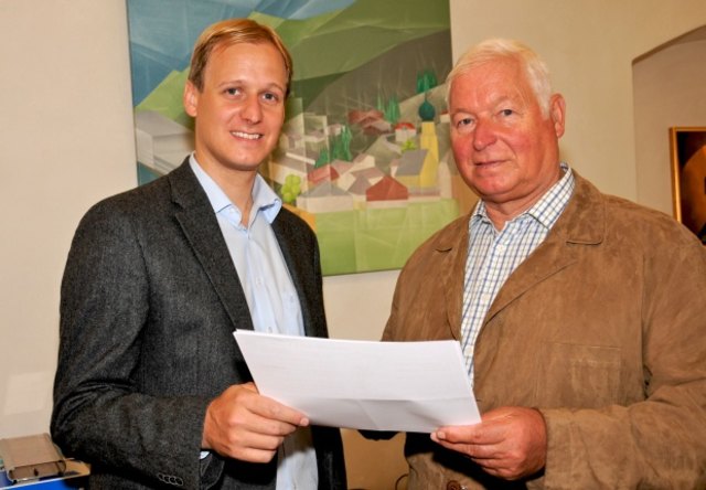 Kinderhilfe Bezirk Schwaz – Obmann Kurt Kostenzer (r.) und sein Sohn Daniel wollen auch in Zukunft in Not geratenen Kindern spon | Foto: Hintner