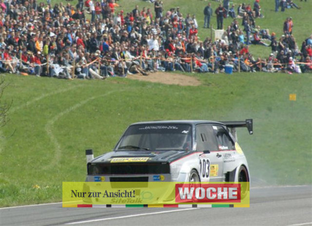 30.000 Motorsportfans erlebten beim 38. Rechbergrennen wie der Italiener Simone Faggioli mit 1:55,690 einen neuen Streckenrekord aufstellte. Fotos: Tom Dormann