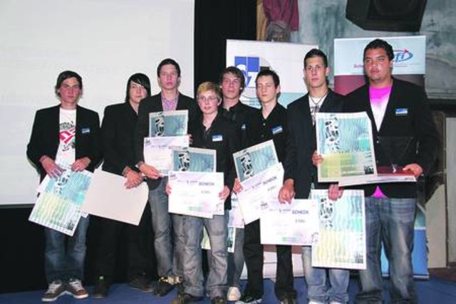 Innovationspreis für Lehrlinger der VAE Zeltweg. 	

Foto: Ruckhofer