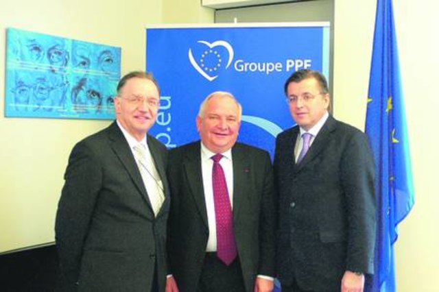 Gerd Sonnleitner, Joseph Daul und Fritz Grillitsch. Foto: KK