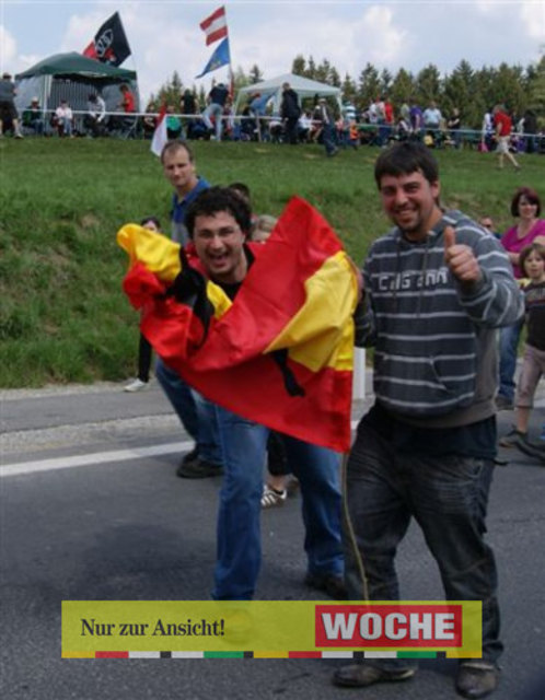 30.000 Motorsportfans erlebten beim 38. Rechbergrennen wie der Italiener Simone Faggioli mit 1:55,690 einen neuen Streckenrekord aufstellte. Fotos: Tom Dormann