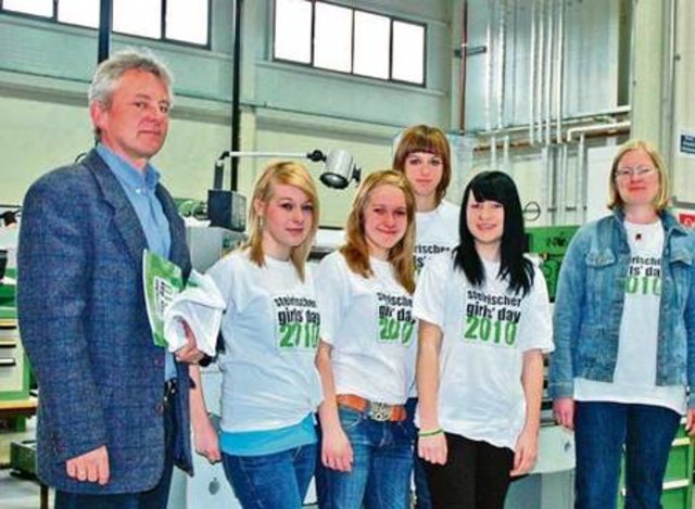 Im Schulungszentrum Fohnsdorf am Standort Fürstenfeld wurden den jungen Damen technische Berufe und ihre Herausforderungen näher gebracht.