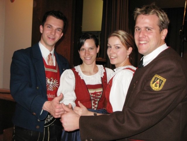 Vergoldete Trachtler