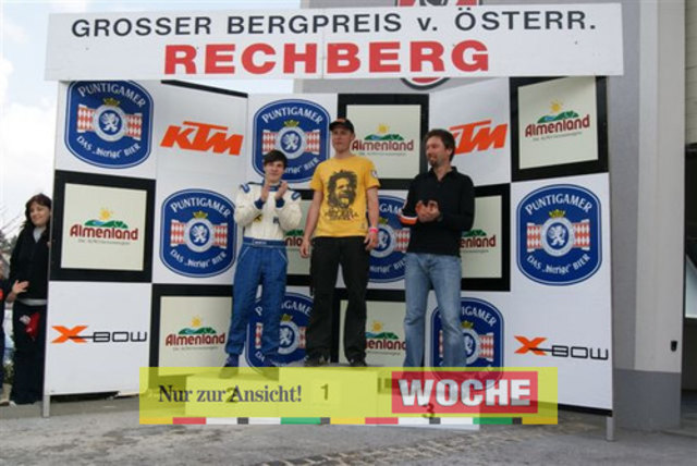 30.000 Motorsportfans erlebten beim 38. Rechbergrennen wie der Italiener Simone Faggioli mit 1:55,690 einen neuen Streckenrekord aufstellte. Fotos: Tom Dormann