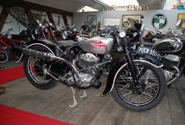Eine Puch 350 GS