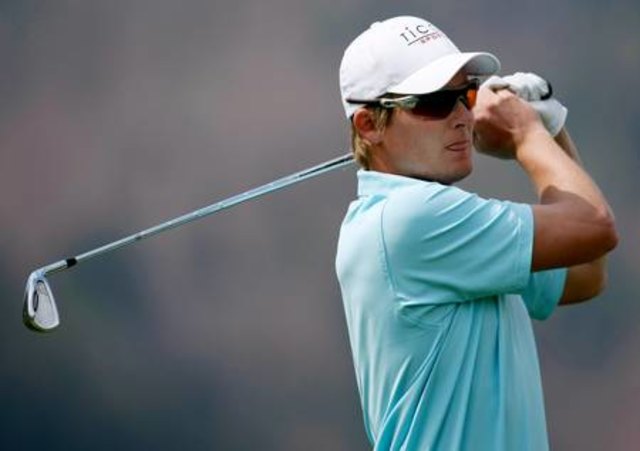 Florian Prägant zeigte beim "neuwohnen Business ProAm" die besten Schläge. (Foto: GEPA)