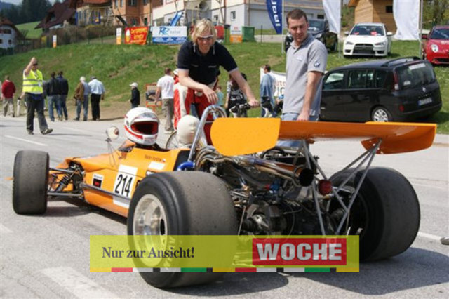 30.000 Motorsportfans erlebten beim 38. Rechbergrennen wie der Italiener Simone Faggioli mit 1:55,690 einen neuen Streckenrekord aufstellte. Fotos: Tom Dormann