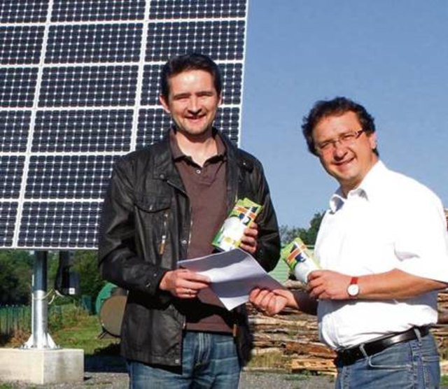Martin Weber und Anton Vukan von der SPí bekritteln, dass es für die SEBA Mureck keine Unterstützung vom Wirtschafts- und Umweltministerium gibt. Fotos: KK
