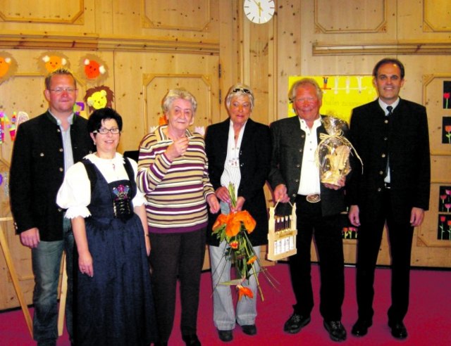 Ehrungen durch den Tourismusverband
