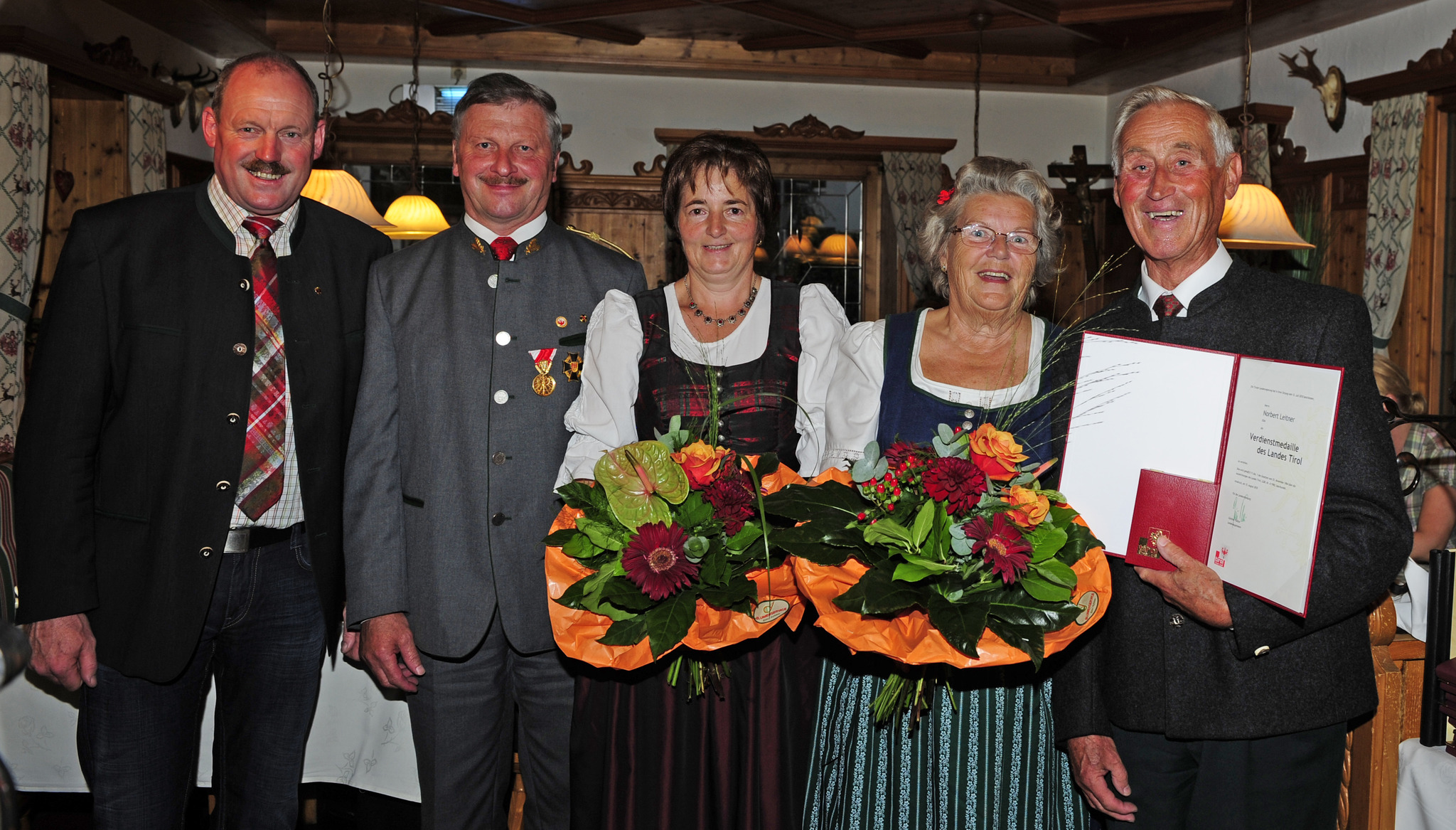 Große Ehre für Ebbser Bürger Kufstein