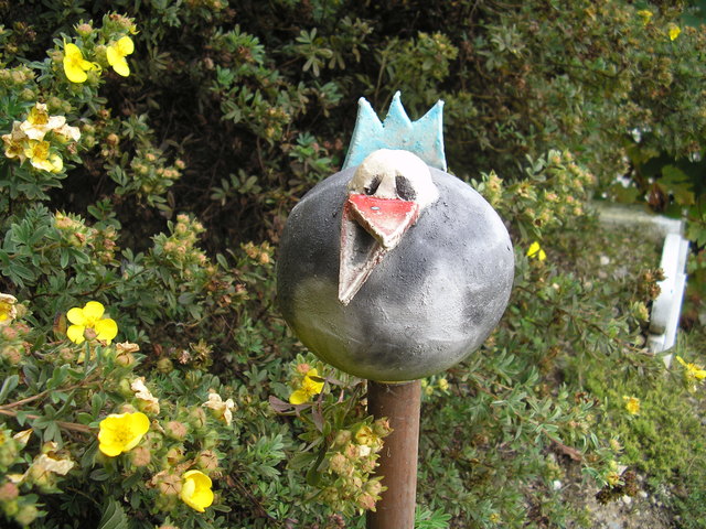 ich bin ein Original..mein Platz ist in Gaby's Garten :)