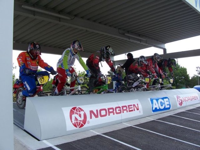 Spannung am Startgate ...........
