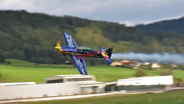 Patrick Strasser bei der Flugshow Traboch 2010