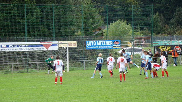 Patrick hält sicher....