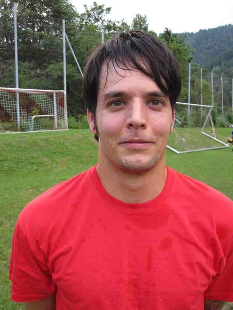 Torschütze für Hinterberg Christoph Brabetz