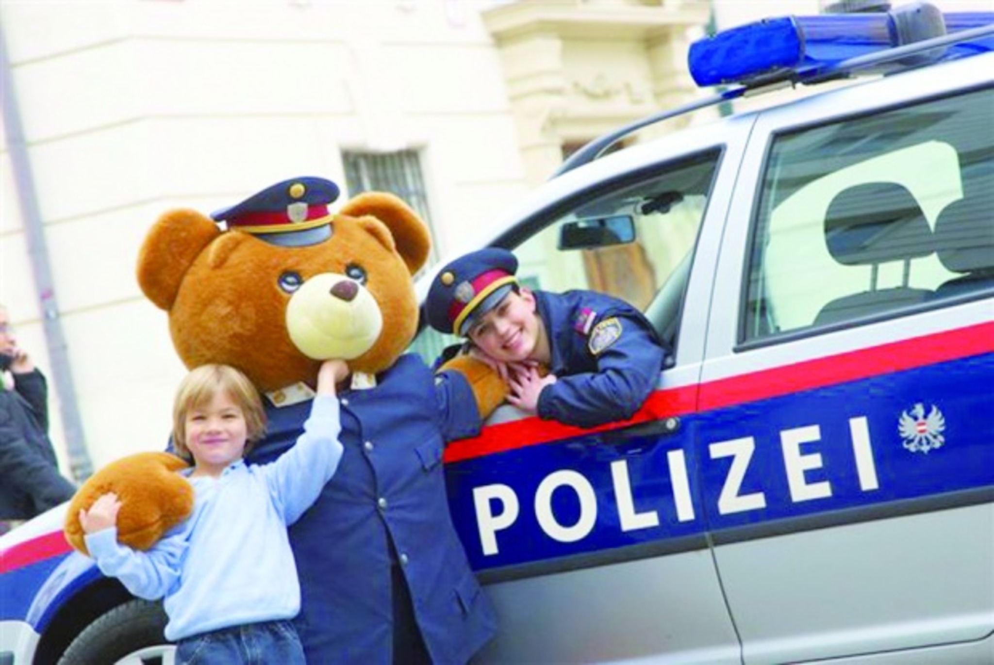 Kinder sind gute Polizisten Innere Stadt