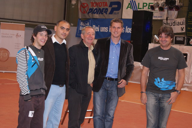 Die Vertreter des Alpenvereines freuten sich über den Besuch von GR Güven Tekcan, Klaus Waldhart und vorallem Bürgermeister Christian Härting.