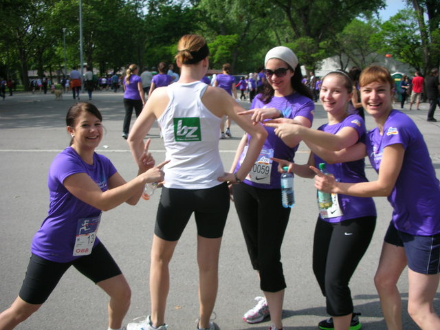 Unser Motto: Wer durch's Ziel kommt, ist ein Sieger