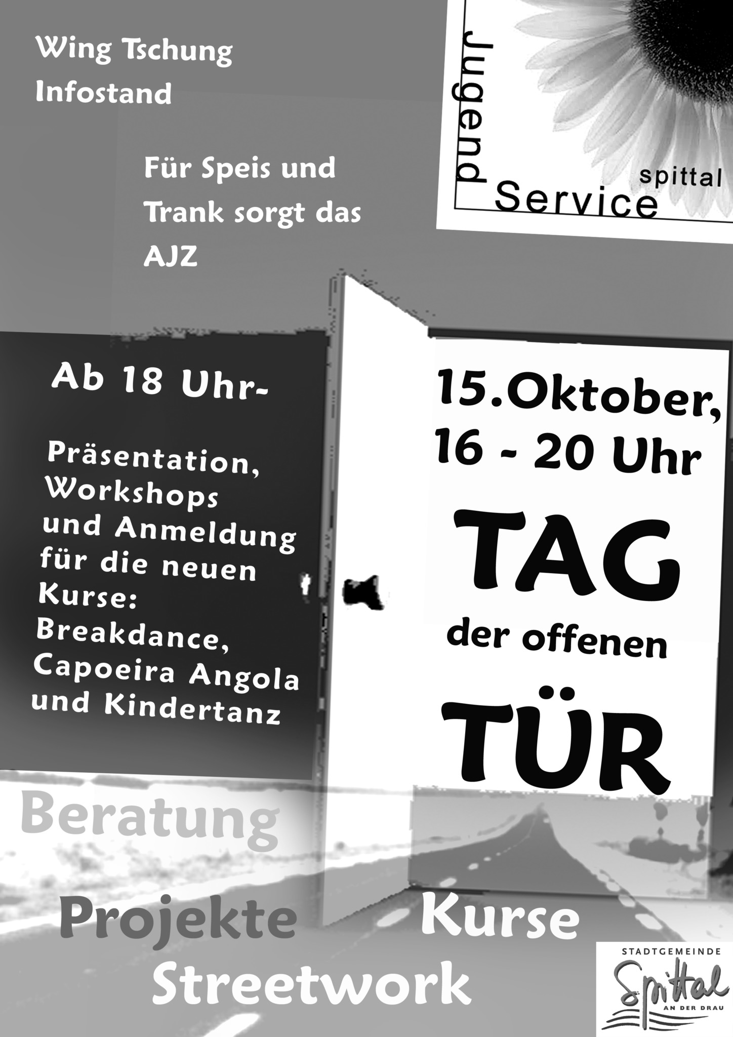 Tag Der Offenen T r Im Jugendservice Spittal Am 15 10 2010 Ab 16 Uhr 