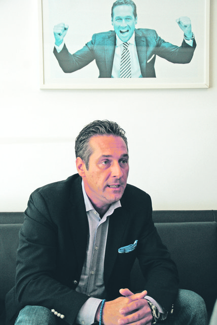 Heinz Christian Strache (FPÖ) würde niemals Drogen nehmen.