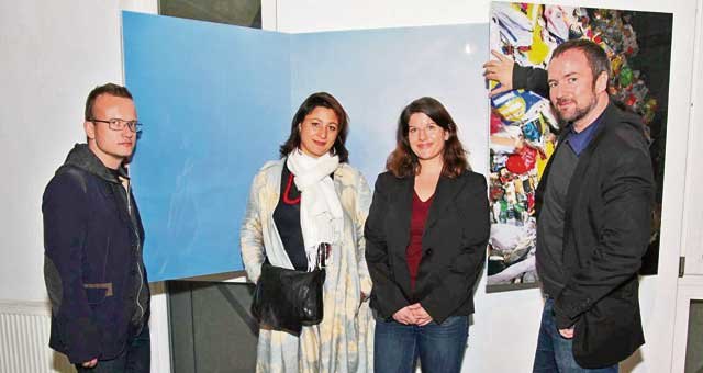 Walter Seidl, Veronica Kaup-Hasler, Elisabeth Arlt und Hrafnkell Sigursson.    Fotos: WOCHE