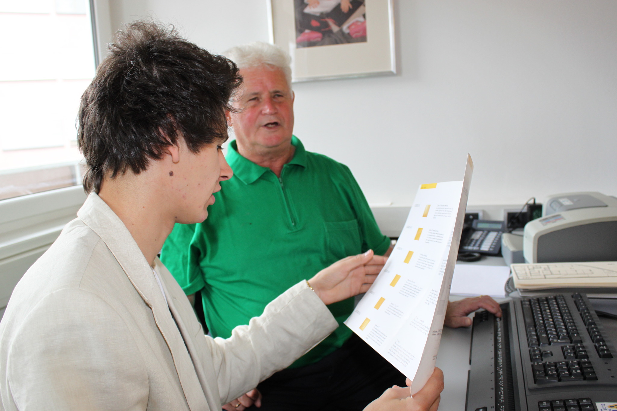 Ein Zivi für 1.600 Blinde und Sehbehinderte - Innsbruck