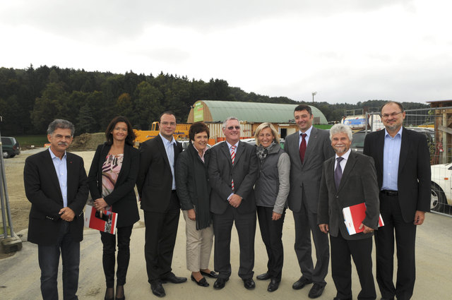 Eine Delegation um Hella Ranner besichtigte den Koralmtunnel