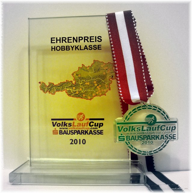 Österreichischer Volkslaufcup 2010 - Trophäe