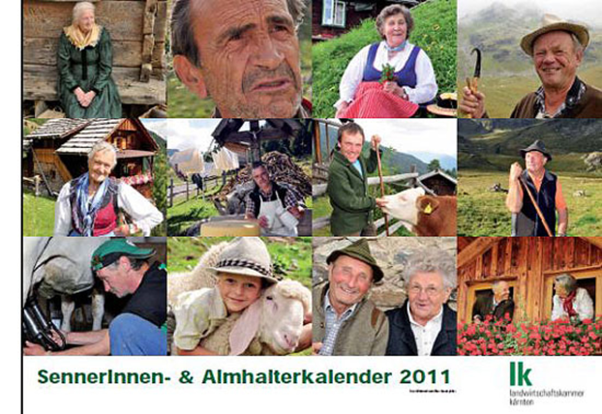 Sennerinnen und Olmhalter Kalender 2011 - Spittal
