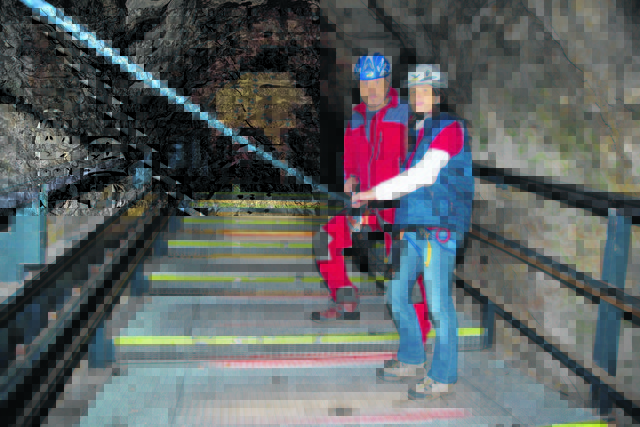 Peter Kienleitner (Alpenverein) will schon bald durch die Stollen führen. | Foto: Martin Wiesner
