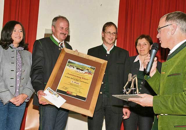Die Innovationspreissieger 2010 in der Kategorie Lebenskraft wurden in Weinburg