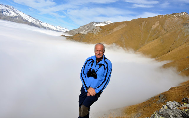 Wenn im Tal Nebel ist, dann heißt es hinauf in die Berge. Hier der herrliche Ausblick vom Mirz aus in Richtung Kölnbreinsperre in Malta. Das Foto stammt von Rudi Feistritzer aus Fischertratten