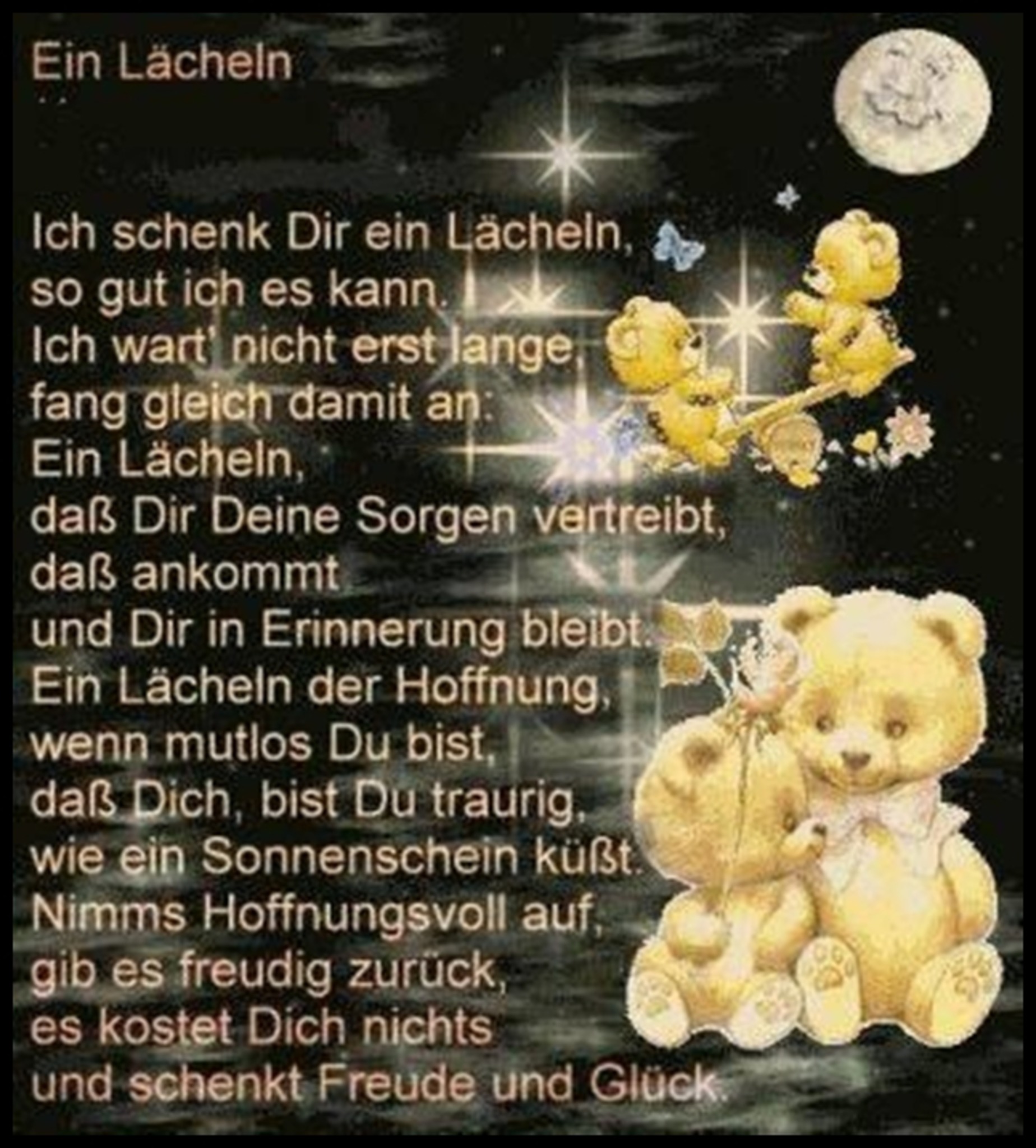 Download Gedicht freude schenken Desktop Wallpaper