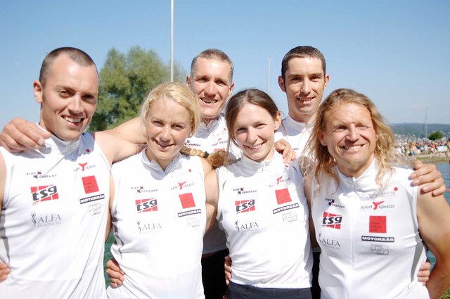 Unser Team in Zürich 2006: Thomas Mayr aus Schwaz, Andrea Schögl aus Achenkirch, Raimund Vogelsberger aus Innsbruck, Petra Längle aus Kitzbühel, Michael Gstraunthaler aus Axams, Ferdinand Hatzl aus Telfs (v.l.n.r.) | Foto: Hassl