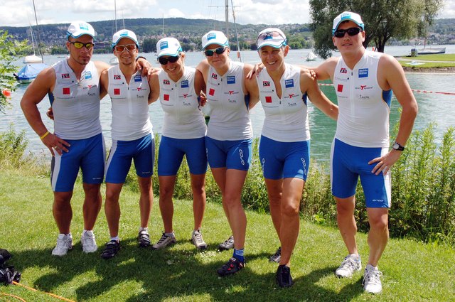 Unser Team in Zürich 2007: Arthur Pfeifer aus Scharnitz, Michael Flir aus Imst, Martha Skowronski aus Innsbruck, Anna Katschinka aus Kitzbühel, Christine Pichler aus Absam, Michael Himmelsbach aus Telfs (v.l.n.r.) | Foto: Hassl
