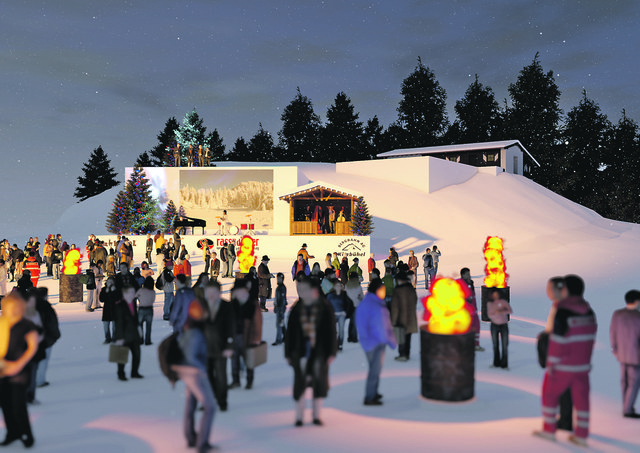 Mit einer naturalistisch gestalteten Bühne vom Eventprofi Rass & Dorner wird ein stimmungsvoller Advent am Hahnenkamm inszeniert. | Foto: Rass & Dorner
