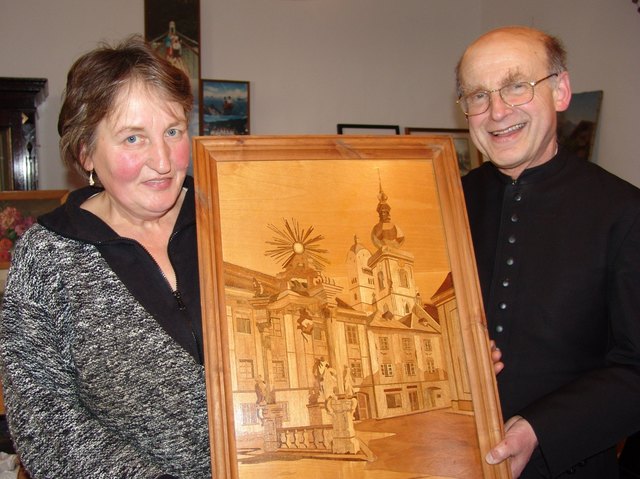 Frau Hermine Wieser aus Konradsheim zählte zu den größten Käuferinnen