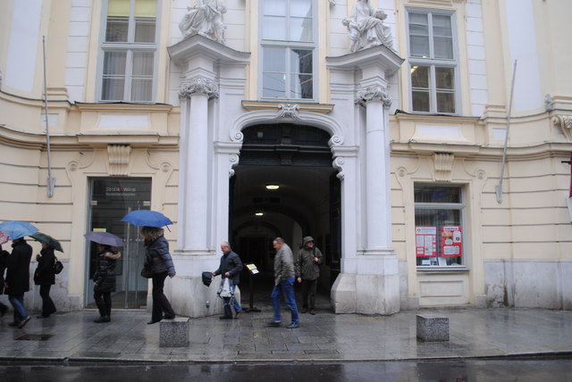 Eingang zum Alten Rathaus.
