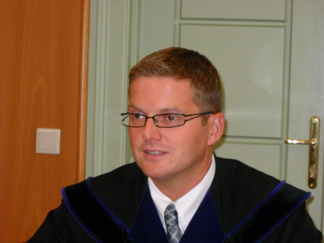 Leitet die Verhandlung: Richter Markus Grünberger.